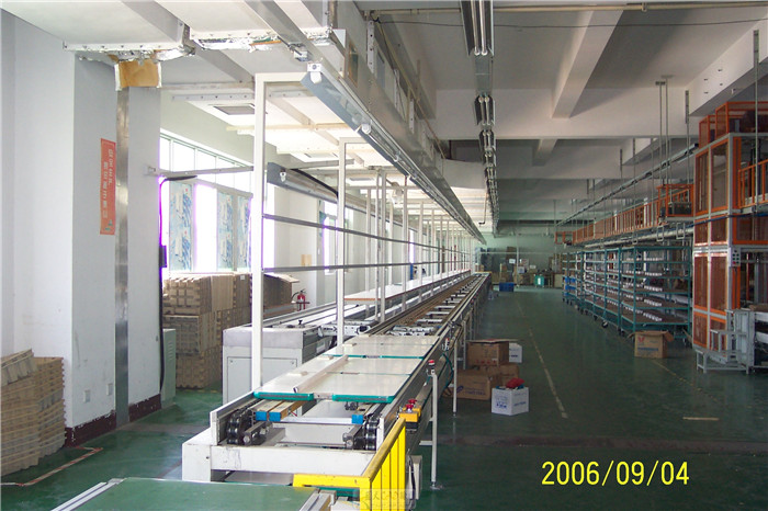 上下层装配检修线