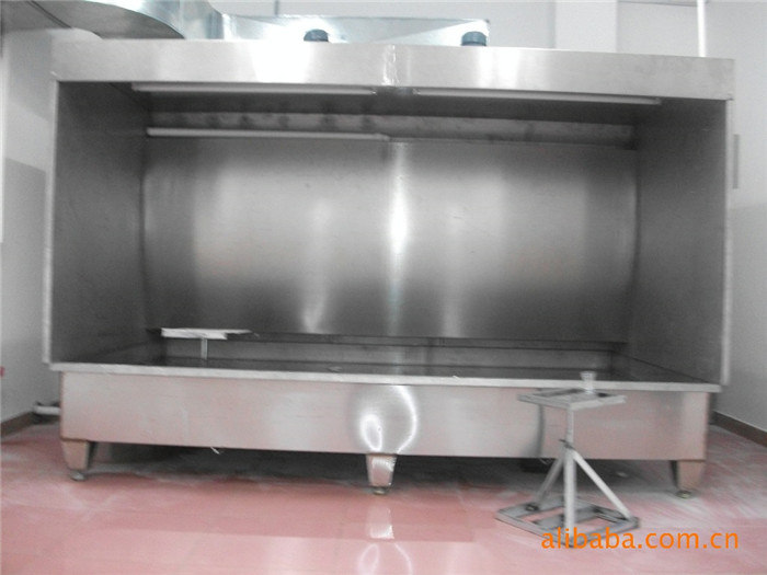 双工位不锈钢水帘喷漆柜