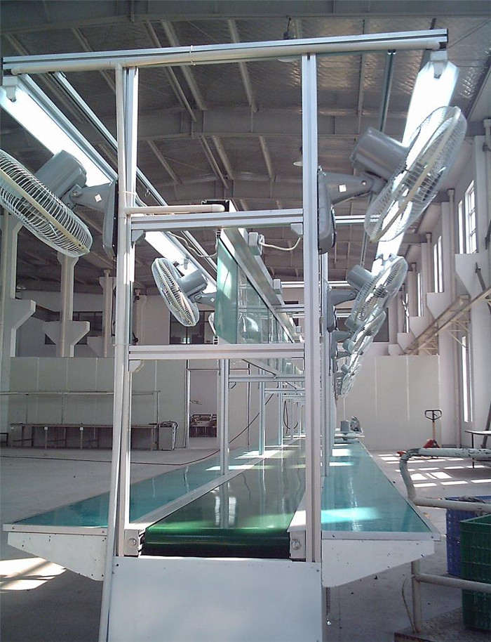 长条工作台式皮带线